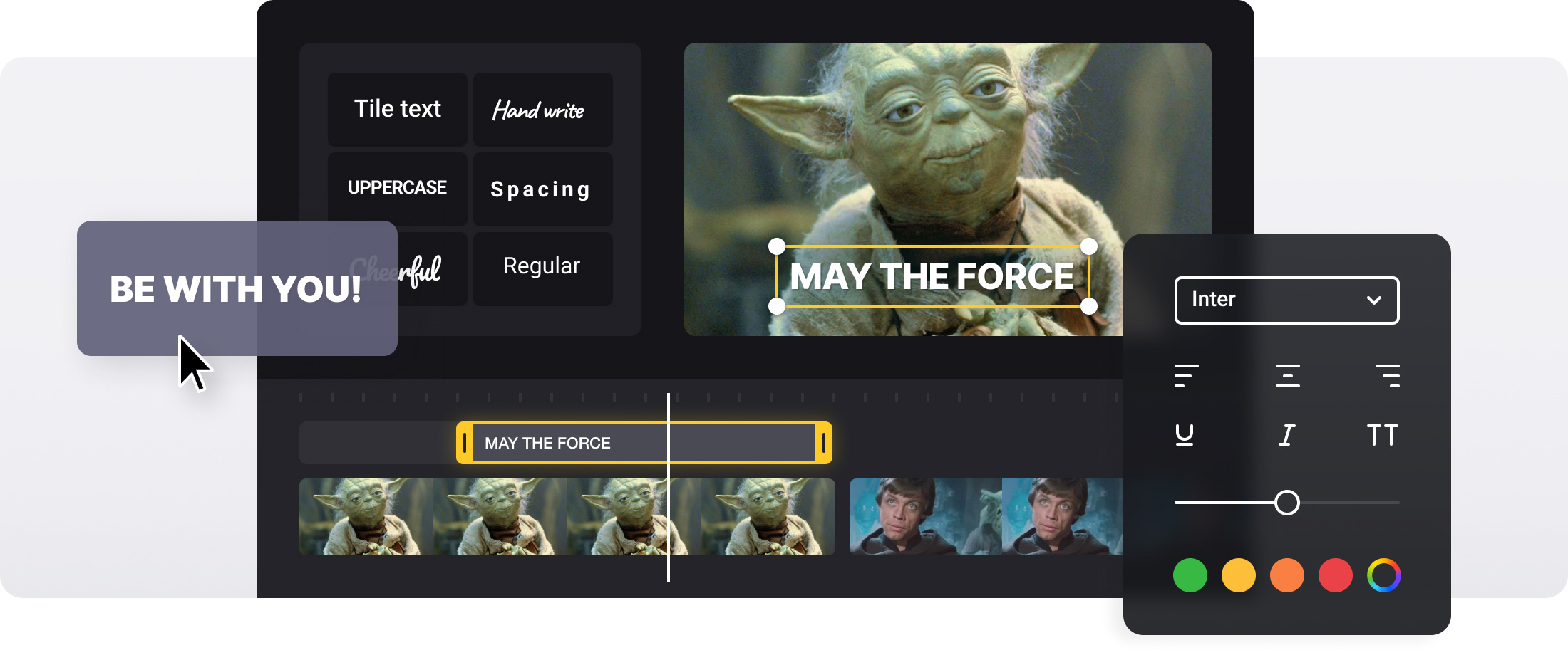Add Text To Video Clideo