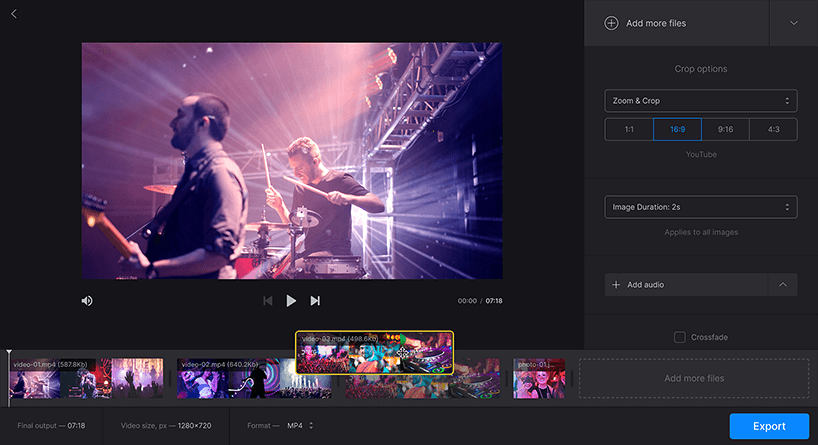 edit video clips together on free make video converter