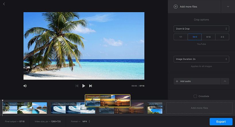 free online video editor for youtube