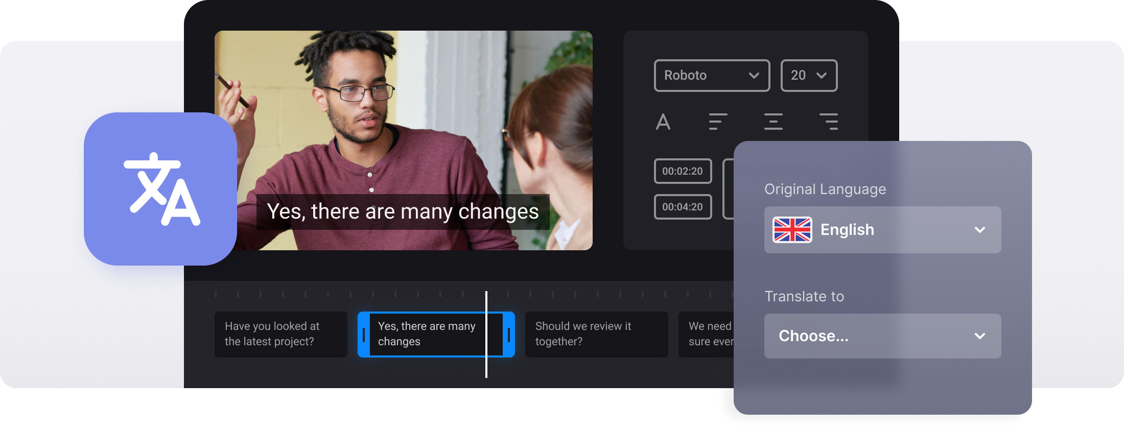 Terjemahkan Video Bahasa Inggris Penerjemah Video Online Clideo