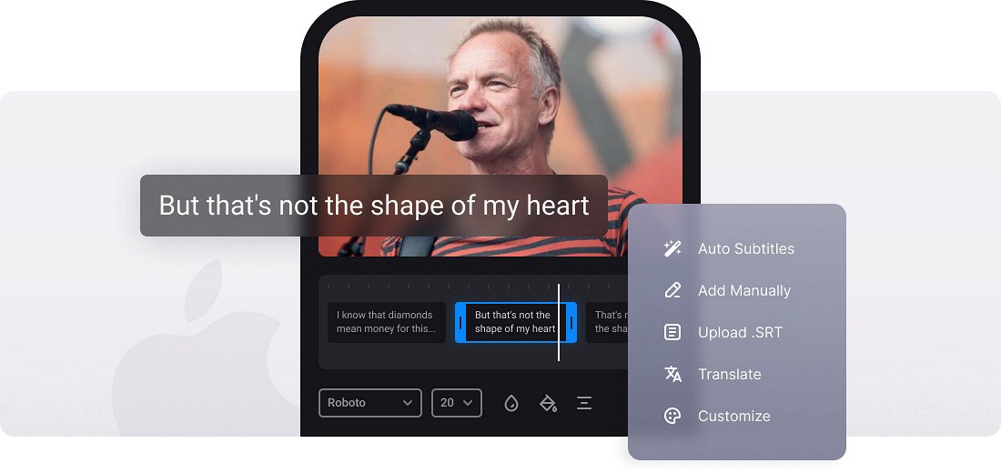 Add Subtitles to Video on iPhone