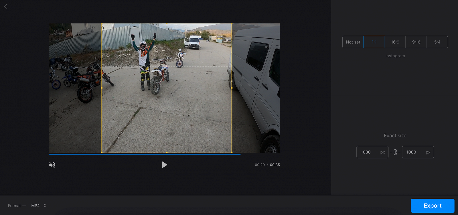 How to Crop MP4 Online — Clideo