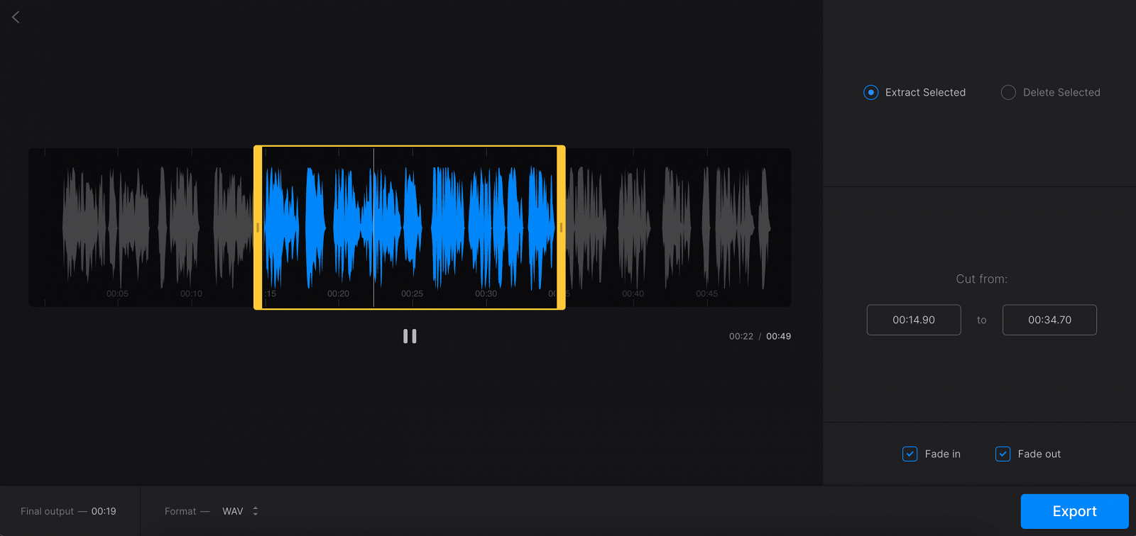 Rip sound