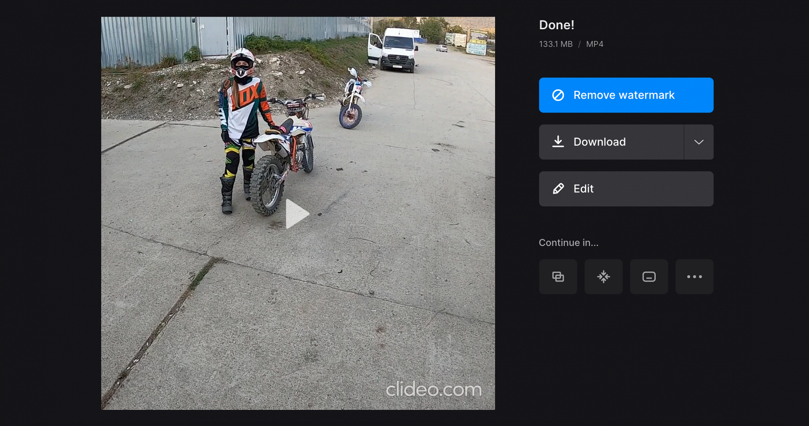 How to Crop MP4 Online — Clideo