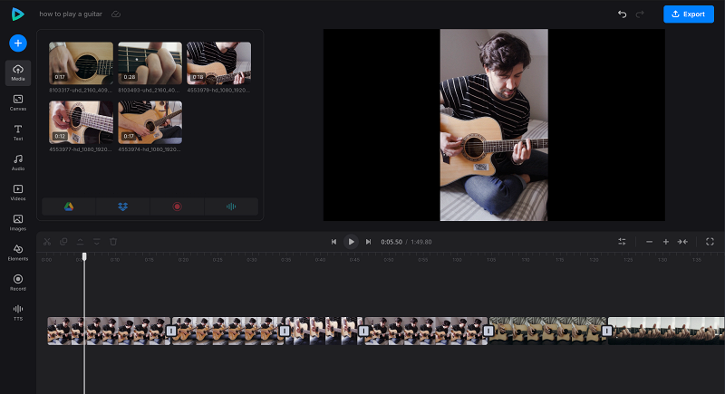 Add files to user generated video
