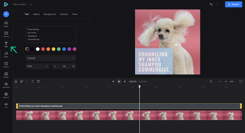 Add captions in GIF maker Add text in GIF maker