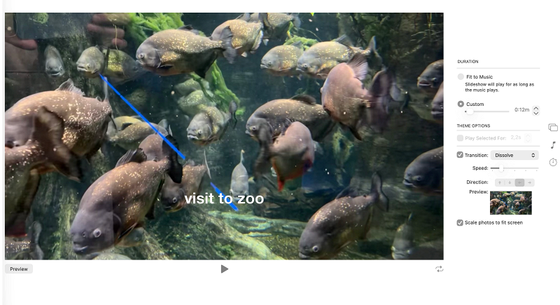 Convert images to video on Mac