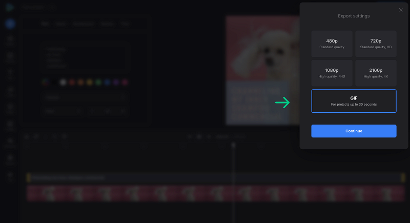 Turn video into GIF in GIF maker Convert video to GIF in GIF maker