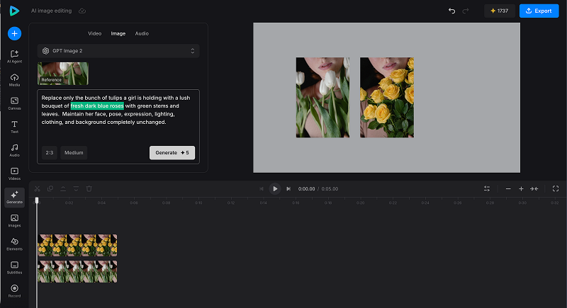 Edit prompt to use AI to edit photos