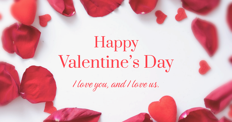 Happy Valentine's Day fonts combination 1