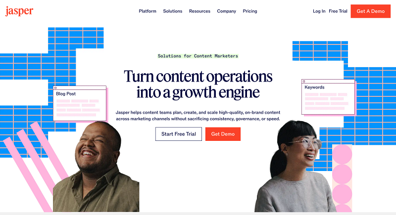 Jasper for writing YouTube script