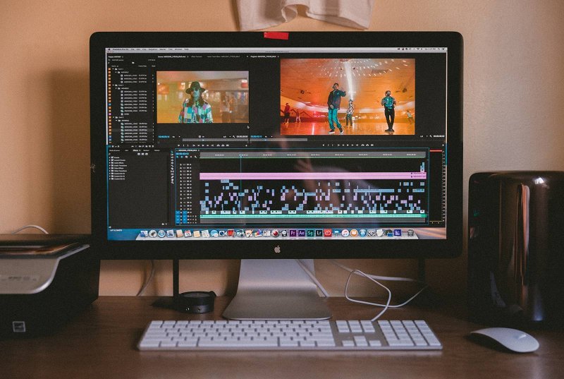 Timeline in video editor