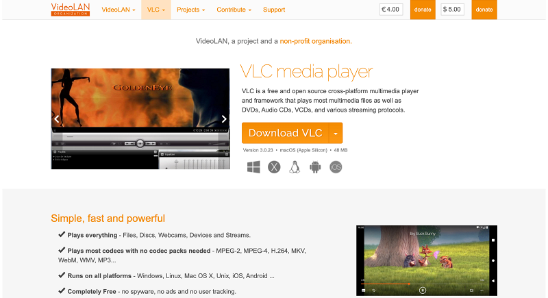 VLC Media player