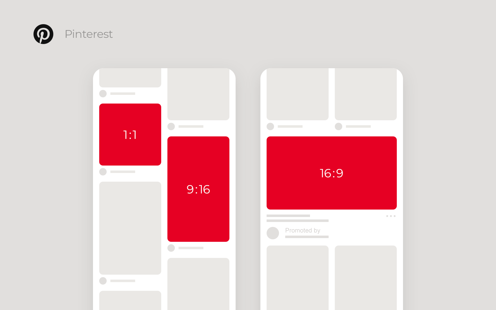 Pinterest video types and aspect ratio Pinterest Square and Vertical video, their aspect ratio