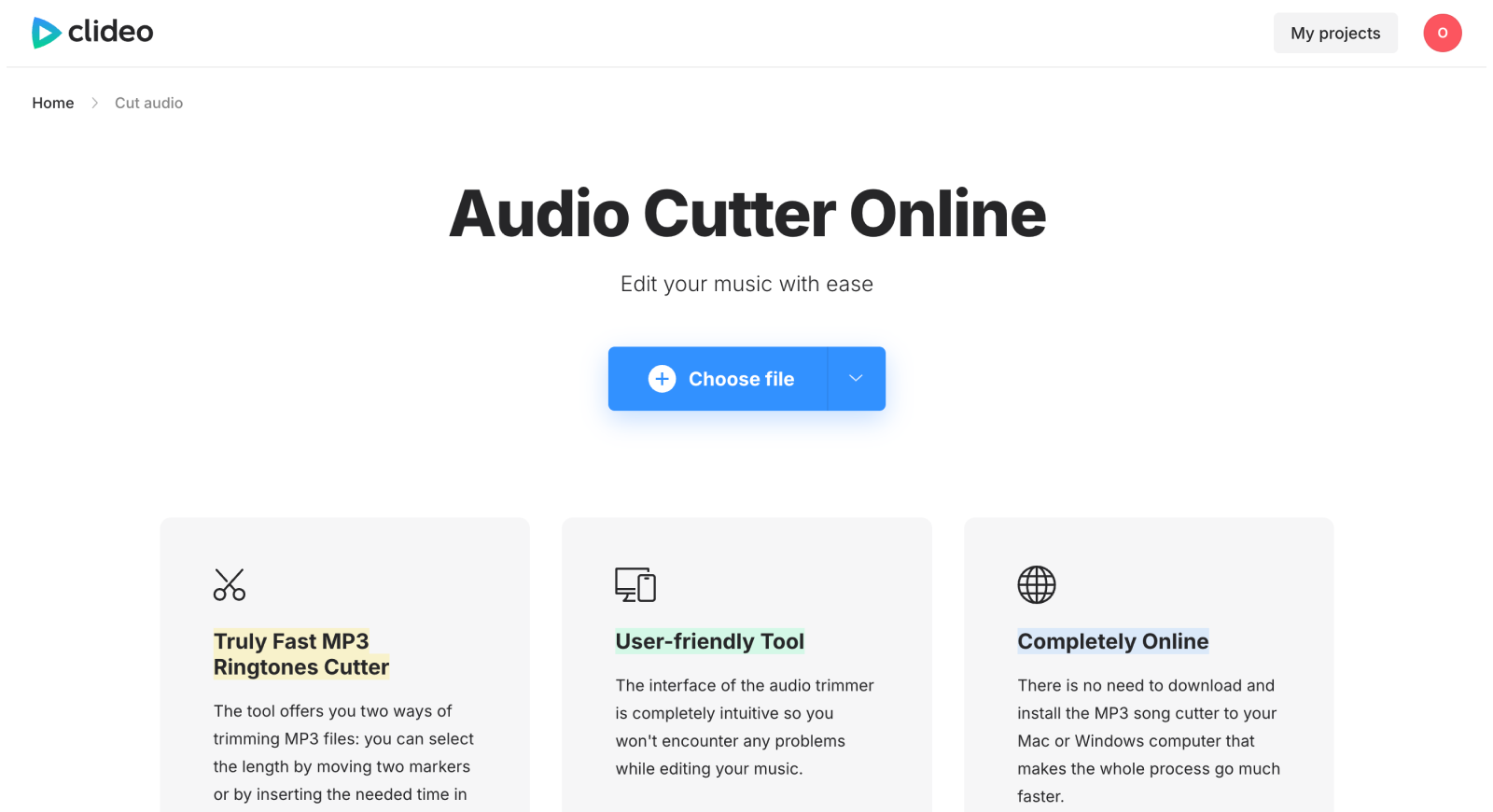 Add MP4 to extract audio from it