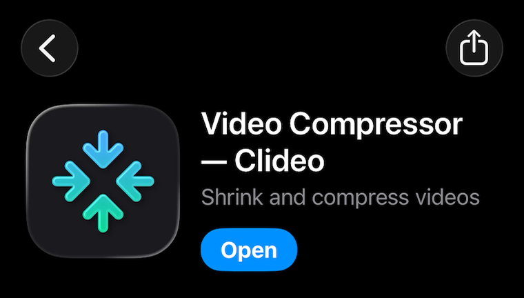 Video compression app from Clideo Clideo Video Compressor app
