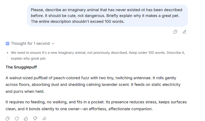 DeepThink mode: Deepseek chat