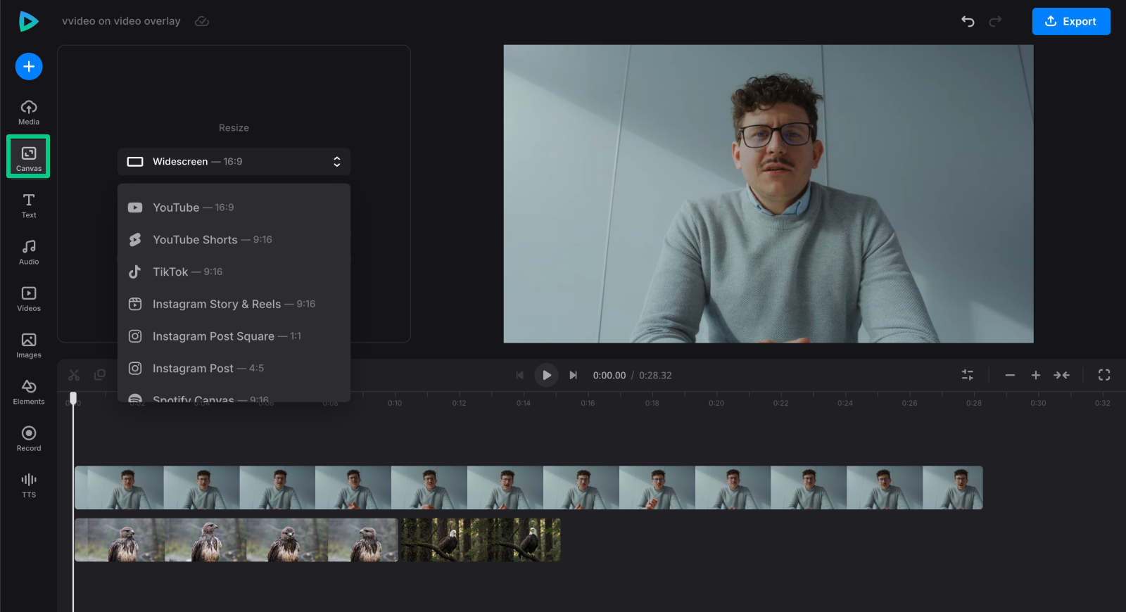 How to Overlay Video on Video — Clideo