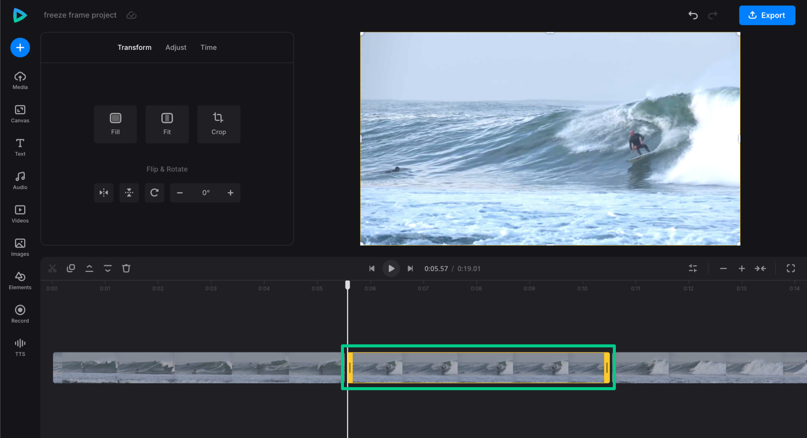 How to Freeze Frame Video Online — Clideo