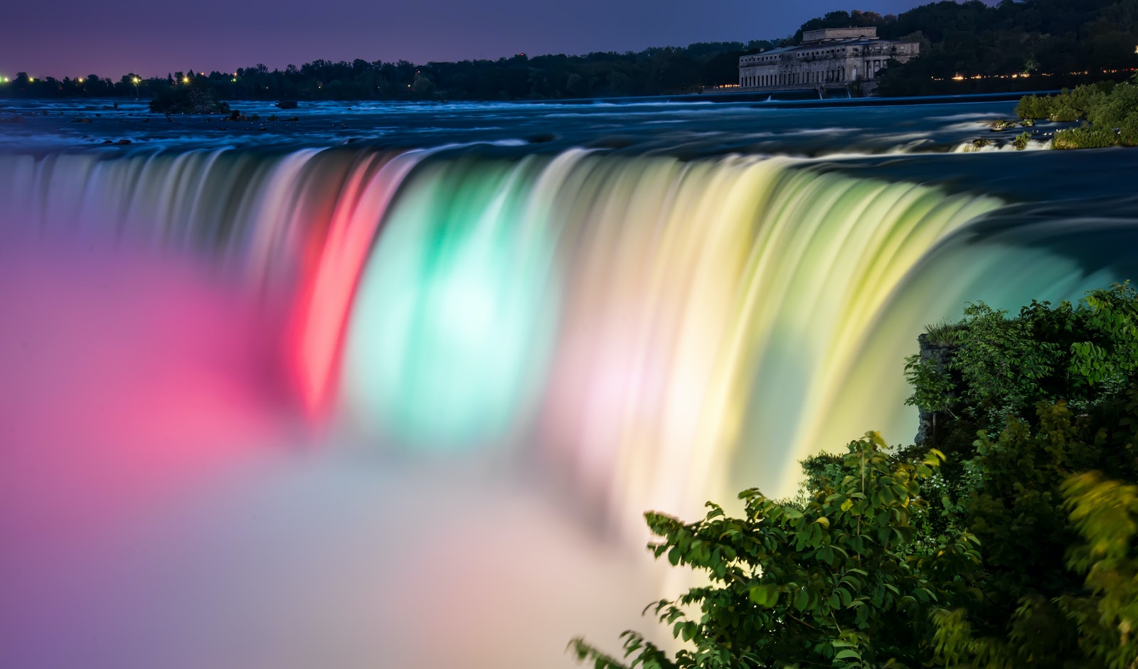 Waterfall high exposure photograpy