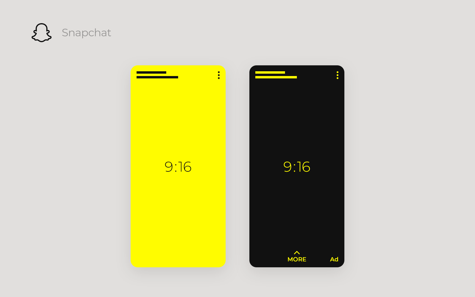 Snapchat video types and aspect ratio Snapchat video and ad, their aspect ratio