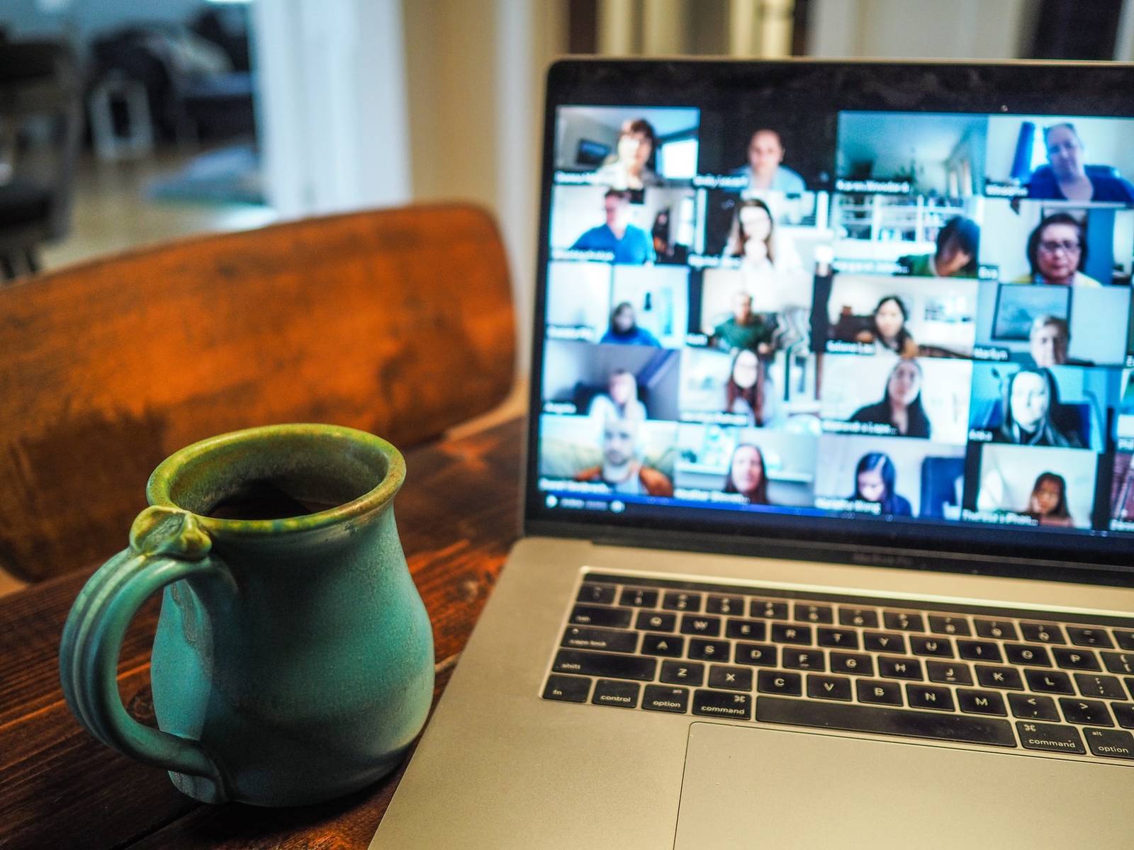 Phone as webcam for zoom meetings