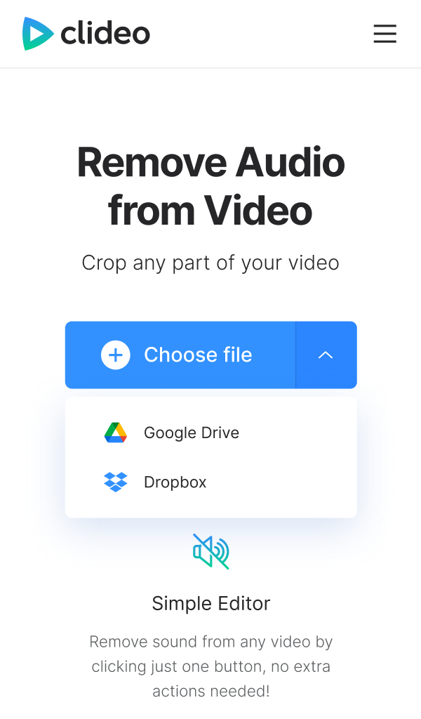 Remove audio from video on iPhone