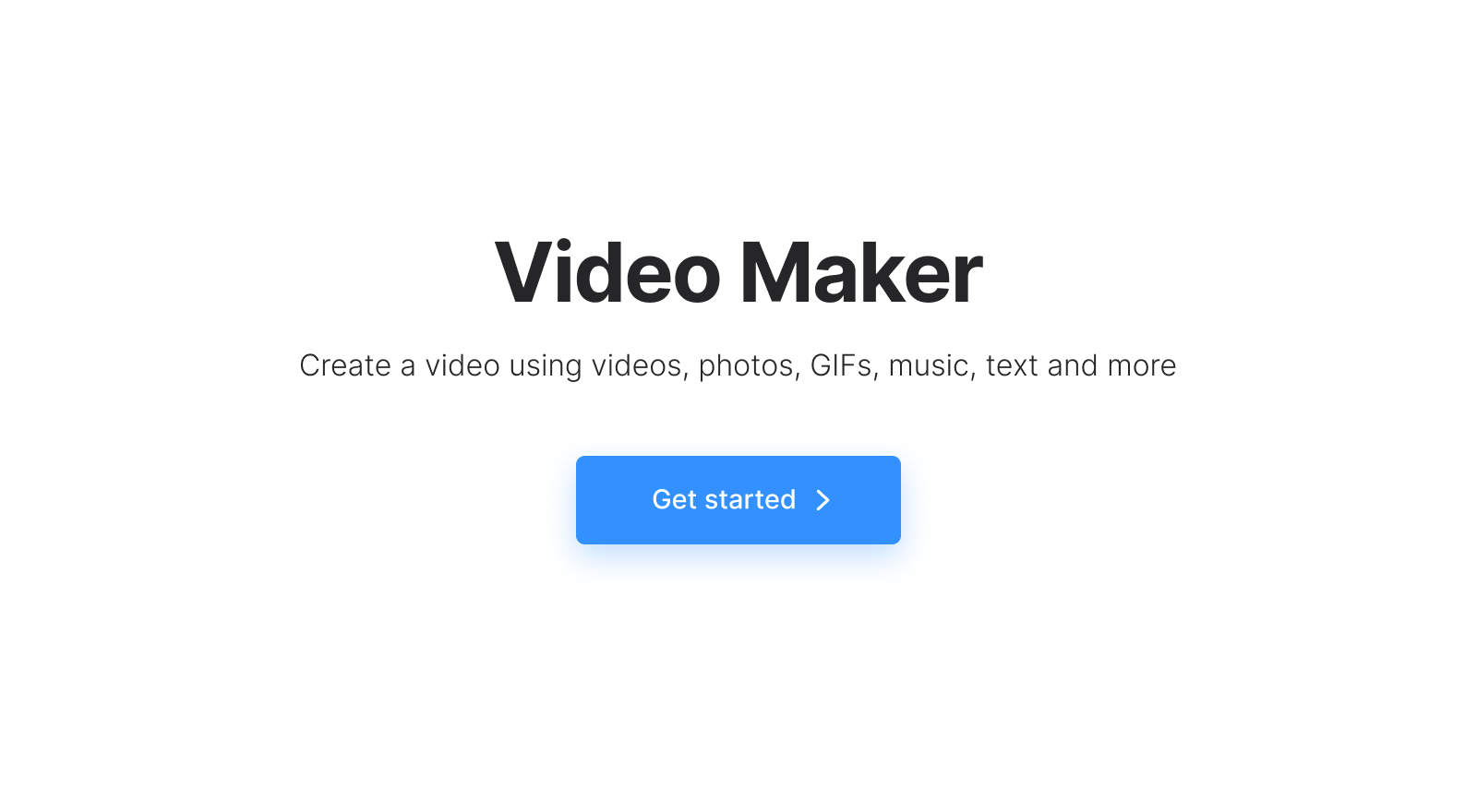 Video maker to add audio to GIF