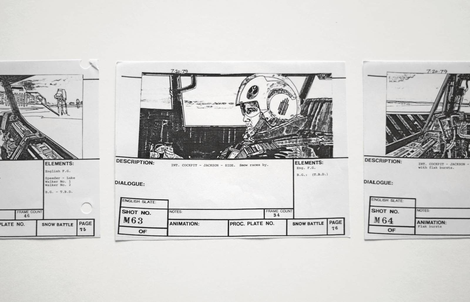 Video storyboard